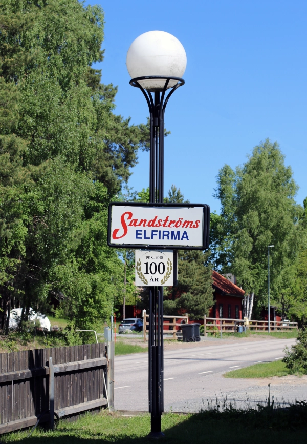 sandströms elfirma skoby 100 år